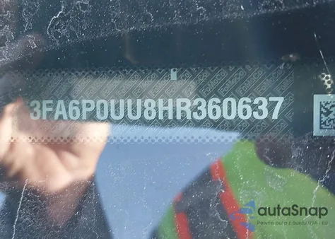 2017 Ford Fusion Hybrid S из США, поврежденный, VIN 3FA6P0UU8HR360637